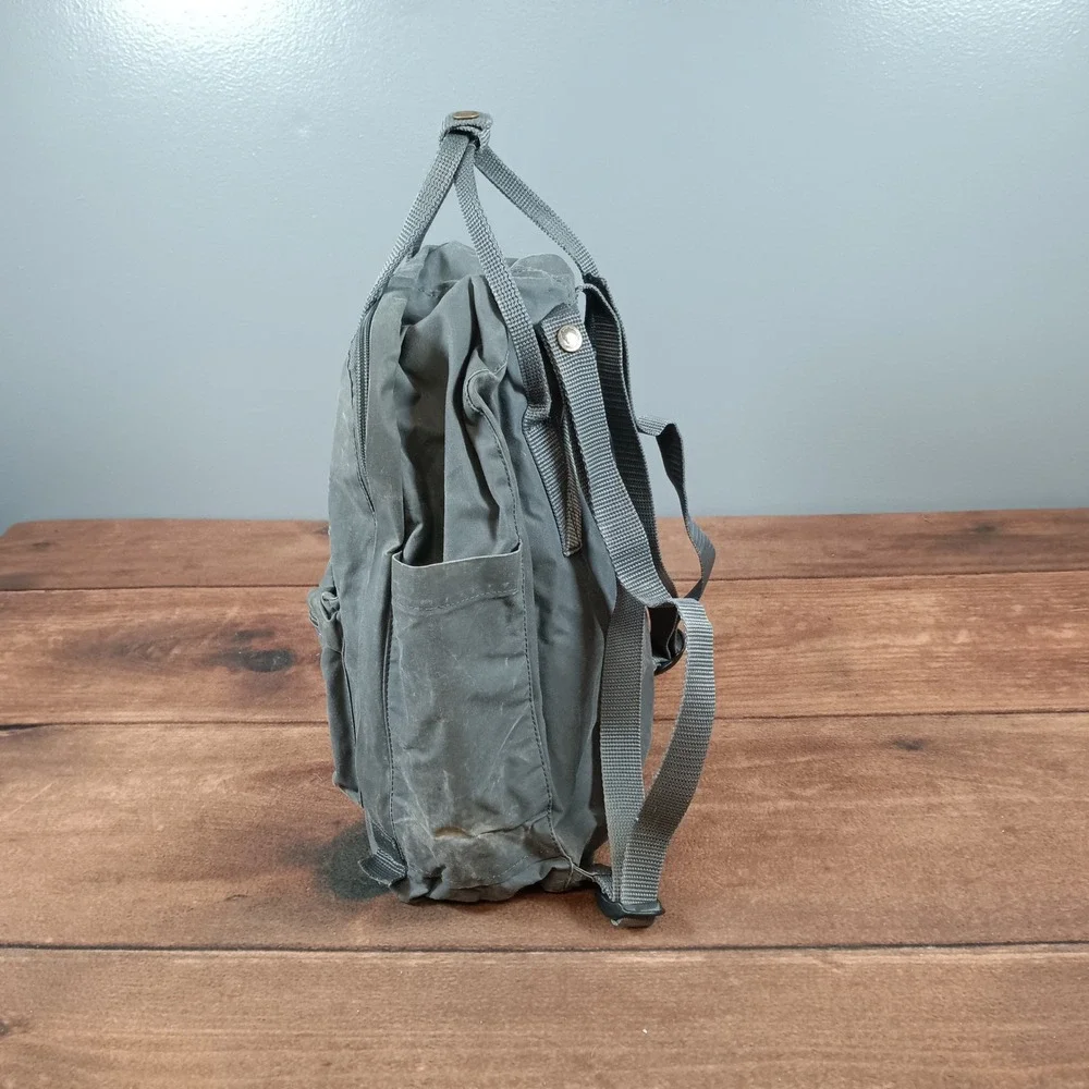 Fjallraven Kanken Mini Backpack Gray Classic School Travel Bag‎